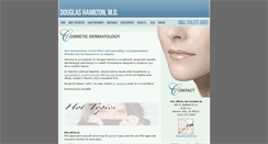 Desktop Screenshot of douglashamiltonmd.com